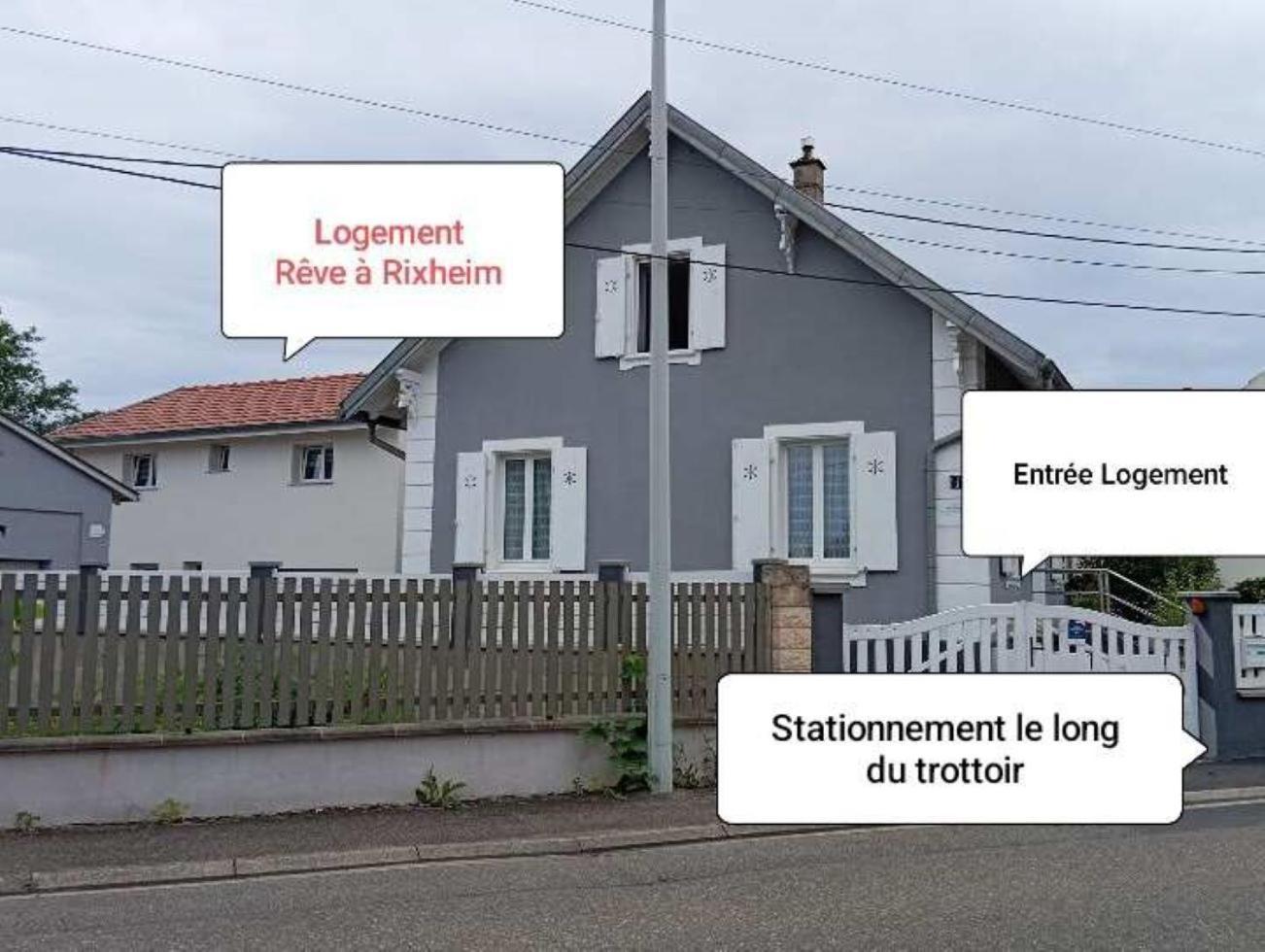 Maison De Ville Avec Jardin-Reve A Rixheim! Buitenkant foto